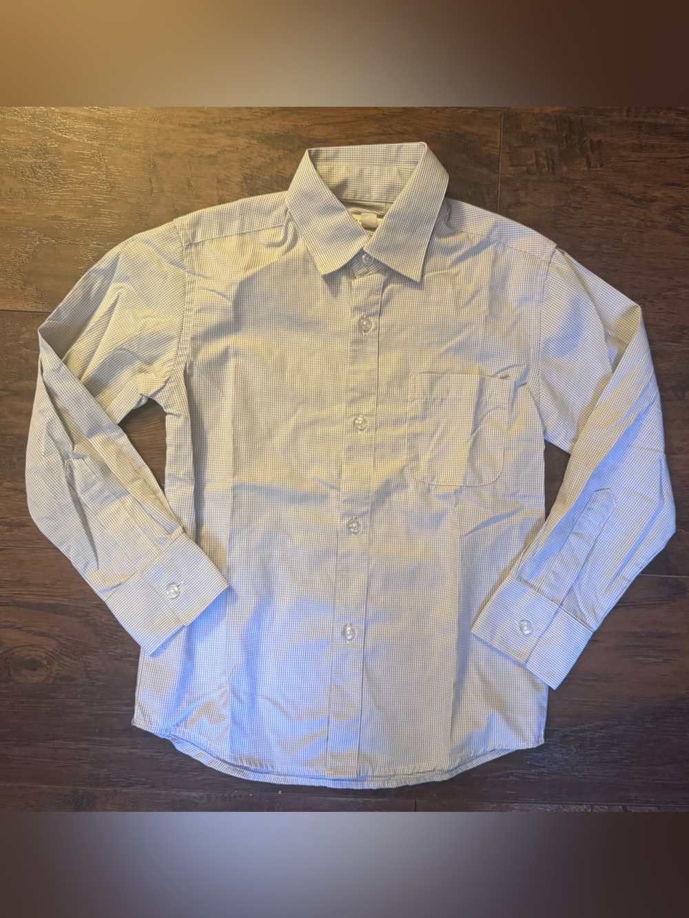 Appaman Boys Light Check Dress Shirt